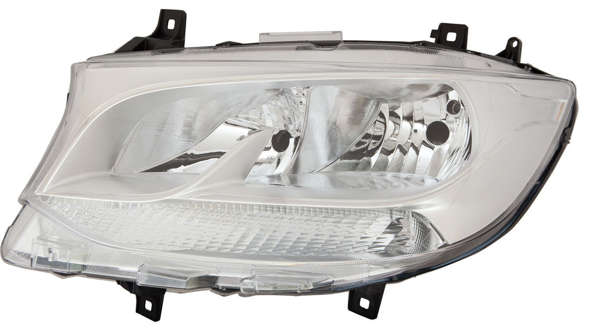 Faro con regulación eléctrica y motor (H7/H15/PY21W/W5W) — MERCEDES SPRINTER (desde 02/2018) — izquierdo