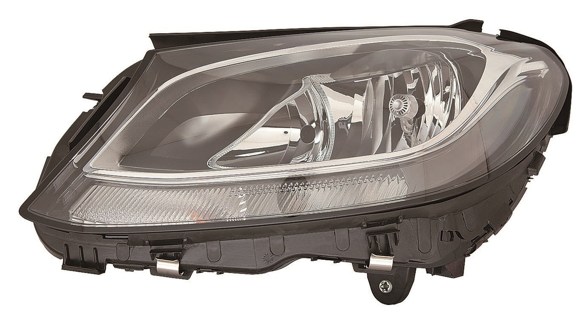 Faro con regulación eléctrica y motor (H7/H7/PWY24W/LED) — MERCEDES C W205 (desde 2018) — izquierdo