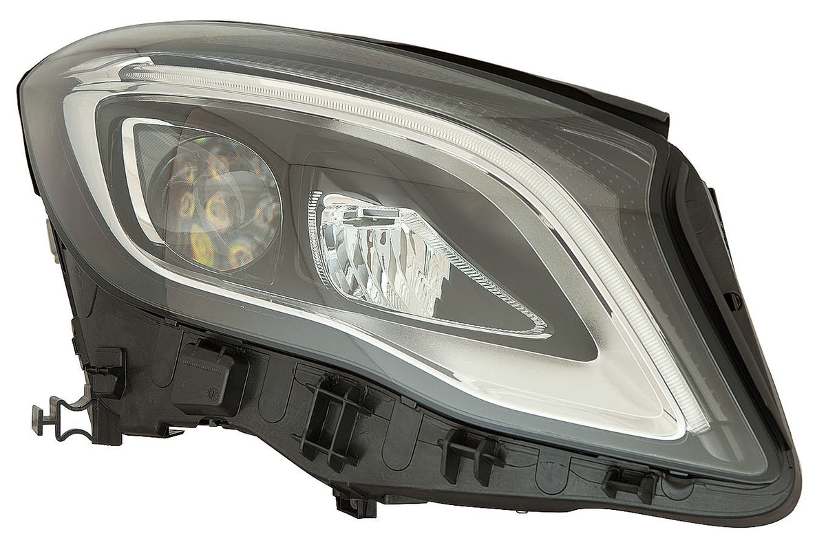 Faro con regulación eléctrica y motor (LED) — MERCEDES GLA X156 (desde 01/2017) — derecho