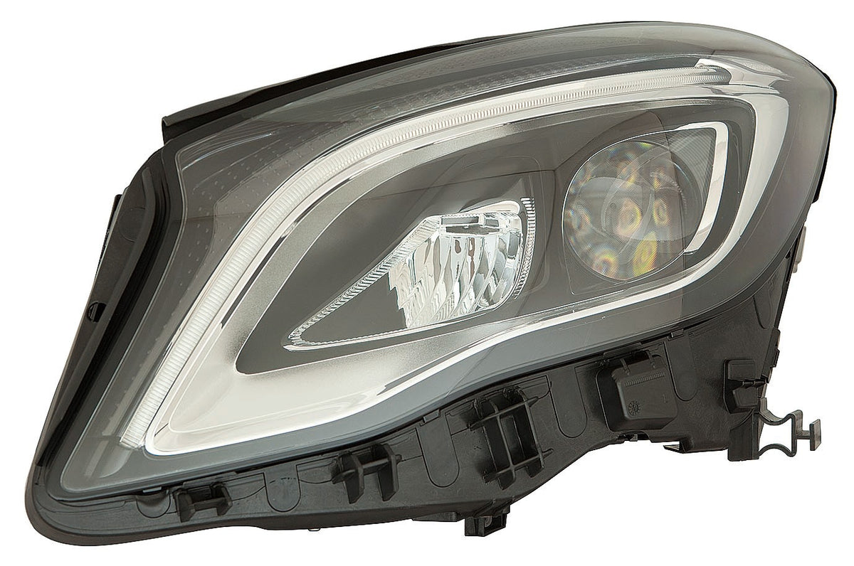 Faro con regulación eléctrica y motor (LED) — MERCEDES GLA X156 (desde 01/2017) — izquierdo