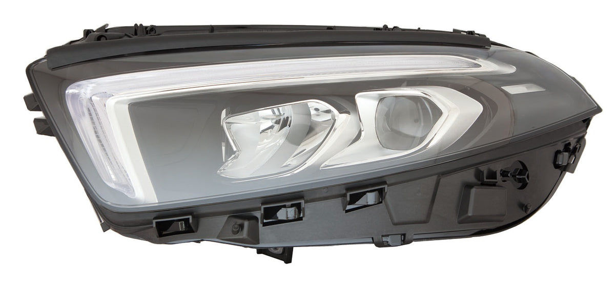 Faro con regulación eléctrica y motor (LED) — MERCEDES A W177 (desde 03/2018) — izquierdo