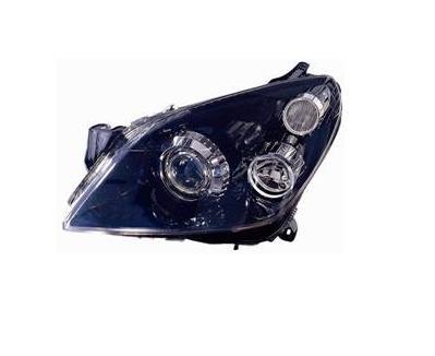 💡 Faro delantero — OPEL ASTRA GTC (desde 2004) — Faro con regulación eléctrica interior, acabado negro (D2S/H7)