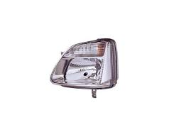 💡 Faro delantero — OPEL AGILA/SUZUKI W.R (desde 2004) — Faro con regulación eléctrica interior, acabado cromado