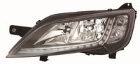 Faro con regulación eléctrica y motor interior negro (H7/H7/WY21W/W21/5W) — PEUGEOT BOXER (desde 2014) — izquierdo