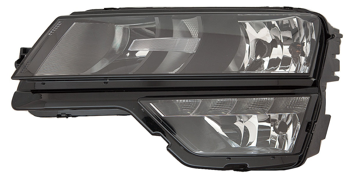 Faro con regulación eléctrica y motor con faro antiniebla (H7/H1/PY24W/W5W/H8/LED) — SKODA KAROQ (desde 07/2017) — izquierdo