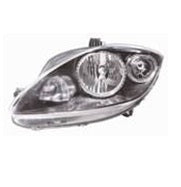 💡 Faro delantero — SEAT LEON (desde 2009) — Faro con regulación eléctrica interior, acabado negro