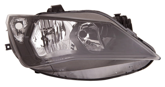 💡 Faro delantero — SEAT IBIZA (desde 2012) — Faro con regulación eléctrica/manual interior, acabado negro (H7/H7) (SPORT)