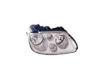 Faro con regulación eléctrica sin motor de regulación interior cromado (H7/H7) — VOLKSWAGEN TOURAN/CADDY (desde 2003) — derecho
