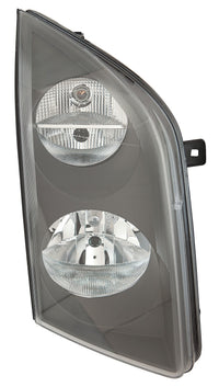 Faro con regulación eléctrica interior negro (H7 × 2/PY21W/W21/5W) — VOLKSWAGEN CRAFTER (desde 01/2013) — derecho