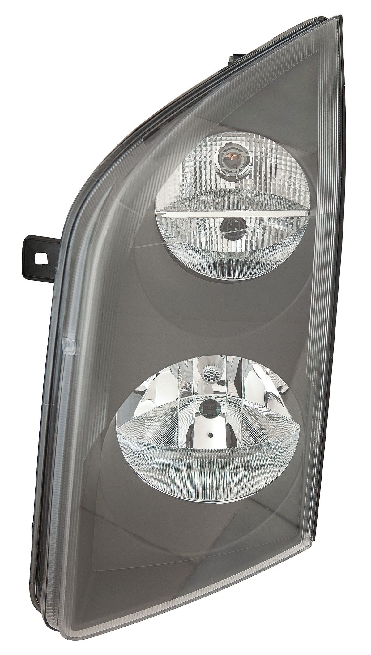 Faro con regulación eléctrica interior negro (H7 × 2/PY21W/W21/5W) — VOLKSWAGEN CRAFTER (desde 01/2013) — izquierdo