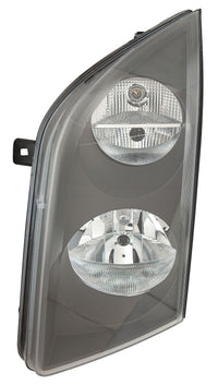 Faro con regulación eléctrica interior negro (H7 × 2/PY21W/W21/5W) — VOLKSWAGEN CRAFTER (desde 01/2013) — izquierdo