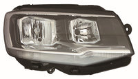 Faro con regulación eléctrica y motor interior negro H7/H7/PWY24W/W21W/W5W — VOLKSWAGEN TRANSPORTER (desde 2016) — derecho