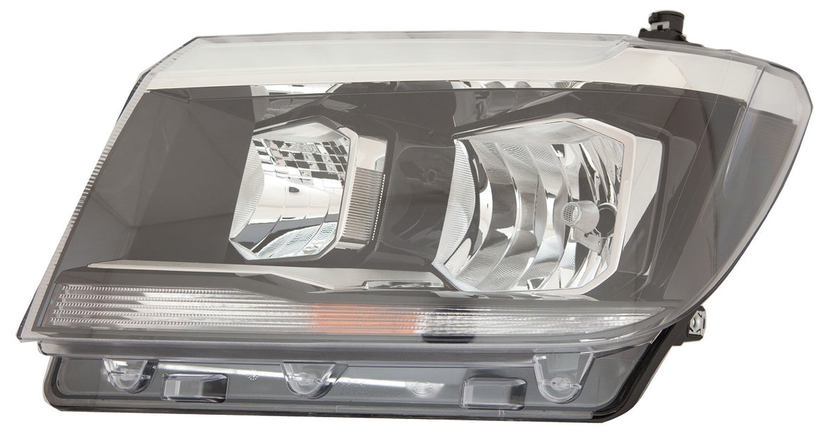 Faro con regulación eléctrica con motor (H15/H7/H21W/W5W) — VOLKSWAGEN CRAFTER (desde 01/2017) — izquierdo