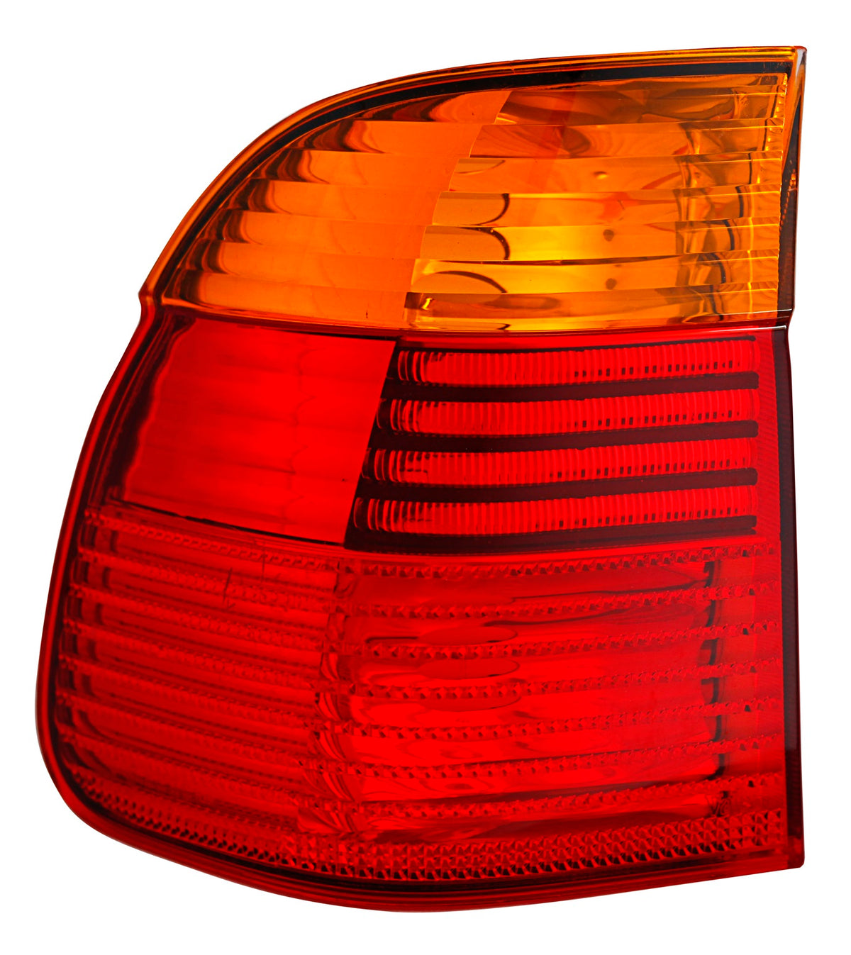 Piloto trasero sección exterior, acabado amarillo/rojo (familiar) — BMW E39 (desde 10/2000) — izquierdo