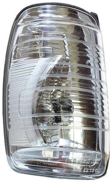 Piloto lateral, acabado blanco (retrovisor) (W5W) — FORD TRANSIT (desde 2014) — izquierdo