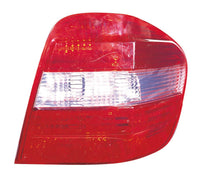 Piloto trasero, acabado blanco (P21W/P21W/P21W/P21W/PY21W) — MERCEDES M W164 (2005–2008) — derecho