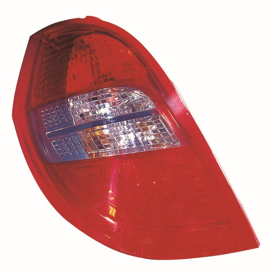 Piloto trasero (acabado rojo + ahumado) — MERCEDES CLASE A (desde 2009) — izquierdo