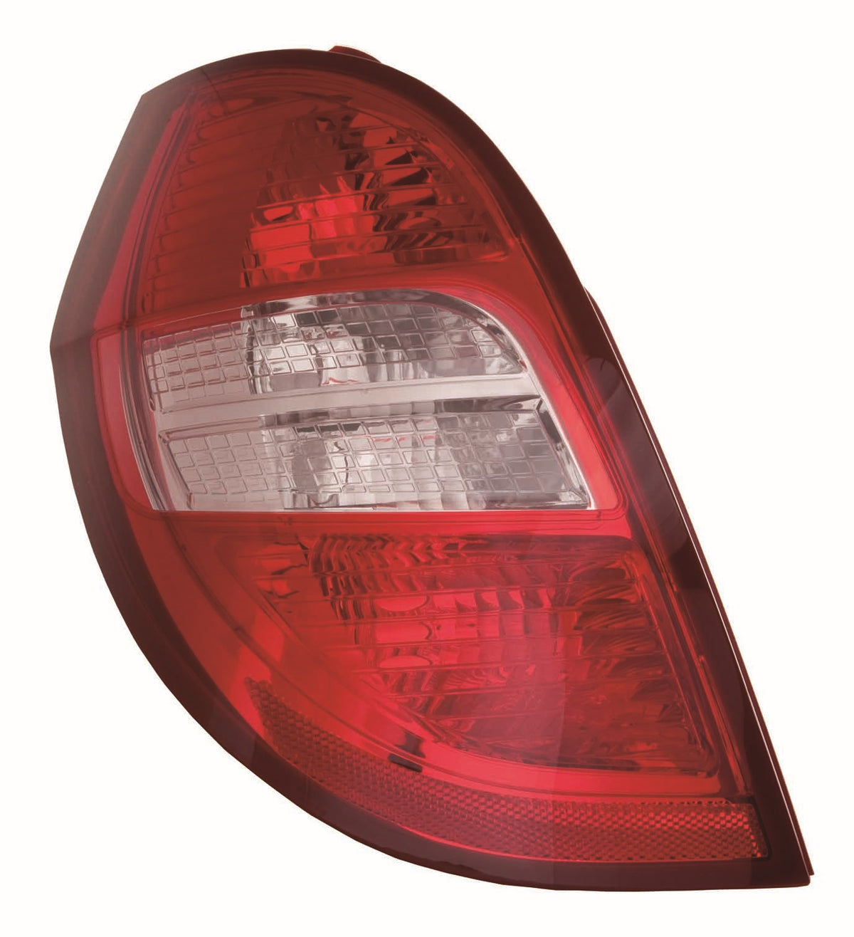 Piloto trasero (acabado rojo + acabado blanco) — MERCEDES CLASE A (desde 2009) — izquierdo
