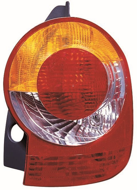 Piloto trasero (acabado amarillo/blanco/rojo) — RENAULT MODUS (desde 2004) — derecho