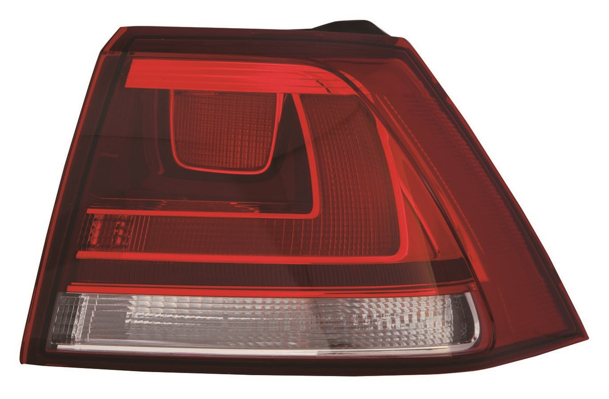 Piloto trasero (sección exterior, acabado negro tipo VALEO) — derecho — VOLKSWAGEN GOLF VII (desde 2013) — derecho