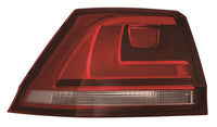 Piloto trasero (sección exterior familiar interior oscuro) — VOLKSWAGEN GOLF VII (desde 2013) — izquierdo