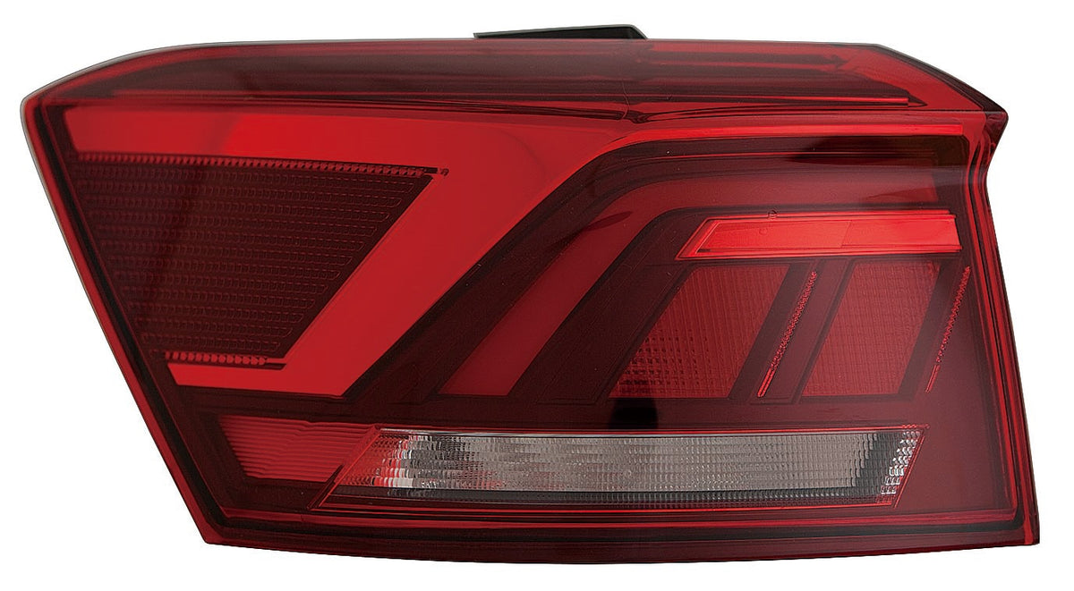 Piloto trasero ahumado (sección exterior) LED — VOLKSWAGEN T-ROC (desde 07/2017) — izquierdo