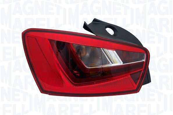 Piloto trasero, acabado negro Magneti Marelli (5 puertas LED) — SEAT IBIZA TDI (desde 2012) — izquierdo