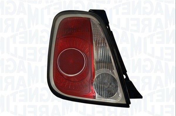 Piloto trasero sin marcha atrás con antiniebla, acabado rojo/oscuro Magneti Marelli — FIAT 500 (desde 2010)