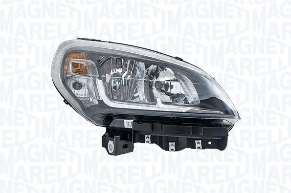 Faro con regulación eléctrica interior negro (H7/H7/PY21W/W21W) — Magneti Marelli — FIAT DOBLÒ (desde 2015) — derecho