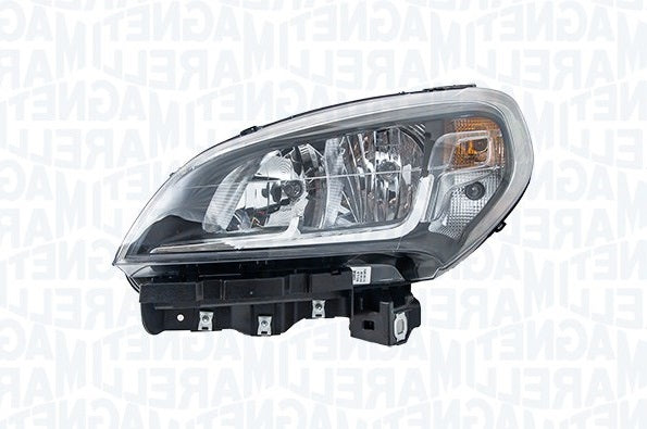 Faro con regulación eléctrica interior negro (H7/H7/PY21W/W21W) — Magneti Marelli — FIAT DOBLÒ (desde 2015) — izquierdo