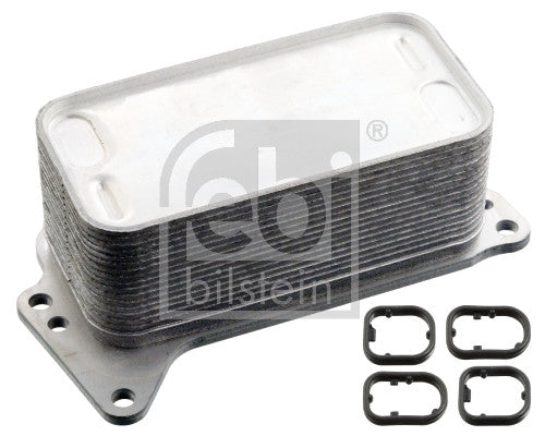 Radiador de aceite, aceite motor FEBI BILSTEIN 105959