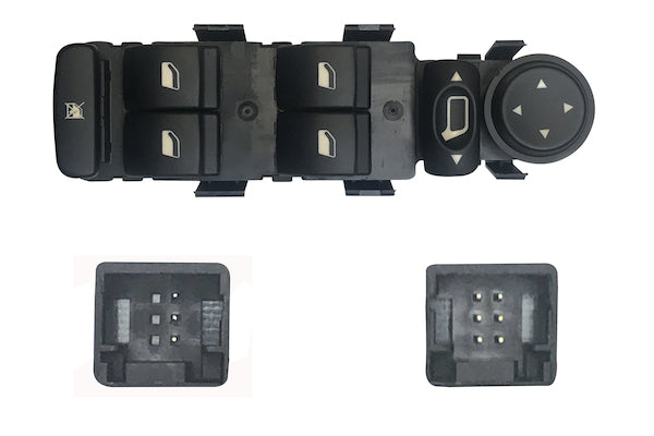 Botonera de puerta delantera — CITROËN C4 (desde 2004) — izquierdo - izquierdo