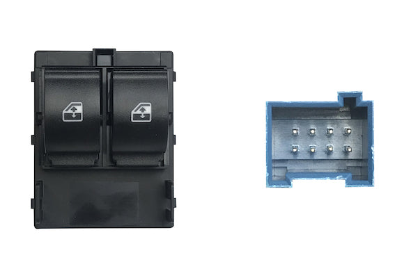 Botonera de puerta delantera — CITROËN NEMO / FIAT FIORINO / PEUGEOT BIPPER (desde 2008) — izquierdo - izquierdo