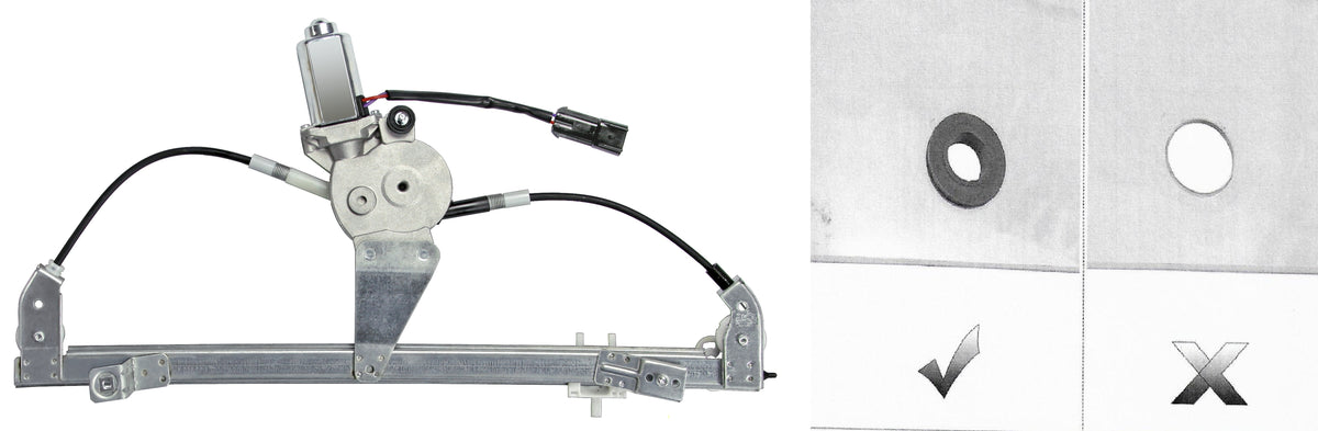 Elevalunas para FIAT DOBLO (2006–2009) - Derecho