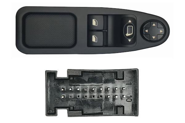 Botonera de puerta delantera — FIAT SCUDO / CITROËN JUMPY (desde 2007) — izquierdo - izquierdo