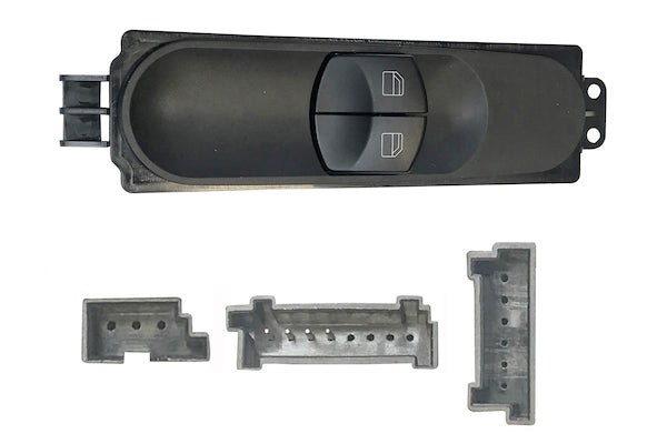 Botonera de puerta delantera — MERCEDES SPRINTER / VOLKSWAGEN CRAFTER (desde 2006) — Conexión: 4 pines. | Número de…