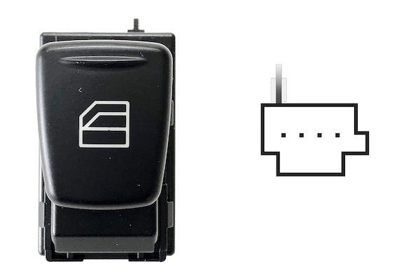 Interruptor de elevalunas delantero — SMART FORTWO (desde 2007) - izquierdo