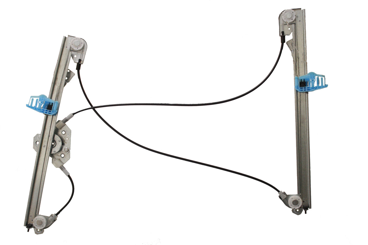 Elevalunas eléctrico delantero — RENAULT MEGANE (desde 2002) — Para carrocería de 3 puertas. | Sin motor — izquierdo -…