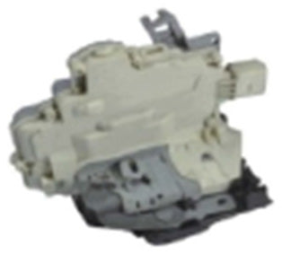 Cerradura eléctrica de puerta delantera — SEAT LEON / VOLKSWAGEN EOS (desde 2005) — Color del conector: blanco. | Conexión:…