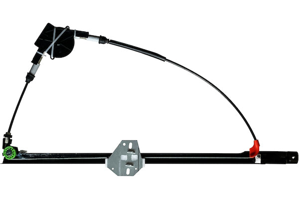 Elevalunas eléctrico delantero — VOLKSWAGEN TRANSPORTER (1990–2003) — Para carrocería de 3 puertas. | Sin motor - derecho