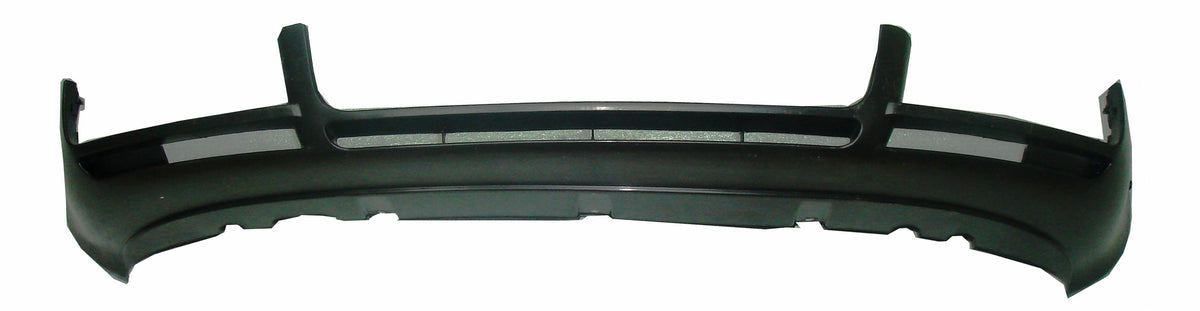 Spoiler negro del parachoques delantero — AUDI A4 (desde 2001)