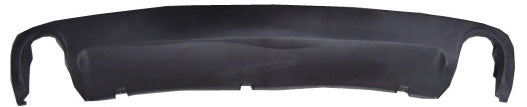 Spoiler del parachoques trasero, acabado negro con 2 orificios para escape (4 puertas) — AUDI A6 (desde 2004)