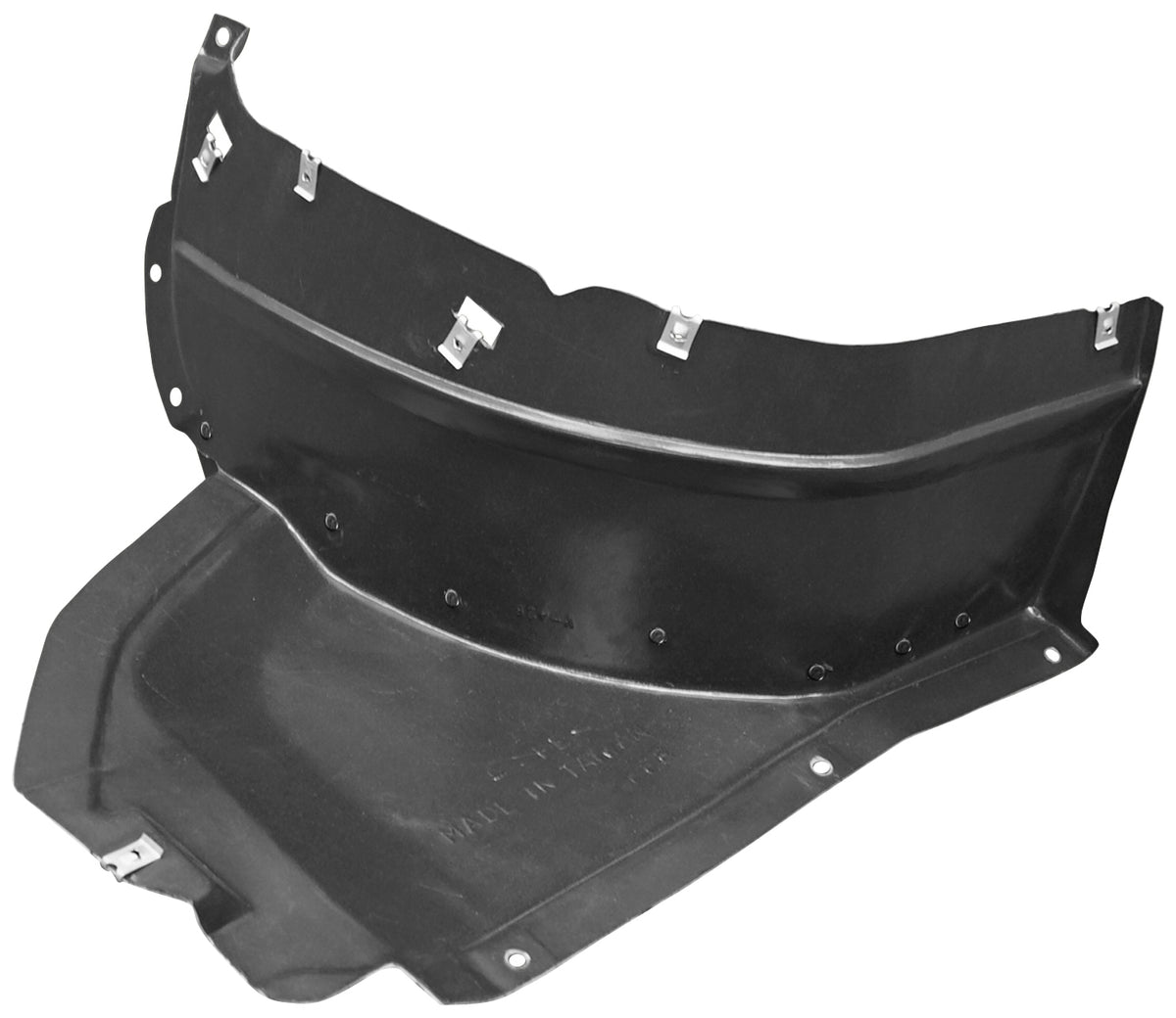 Protector del paso de rueda delantero (sección delantera) — AUDI Q3 (desde 2011) - derecho