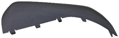 Spoiler negro del parachoques delantero — AUDI A1 (desde 07/2018) - izquierdo
