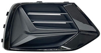 Rejilla del parachoques delantero para pintar, acabado negro — AUDI Q3 (desde 07/2018) - derecho