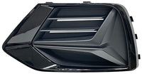 Rejilla del parachoques delantero para pintar, acabado negro — AUDI Q3 (desde 07/2018) - izquierdo