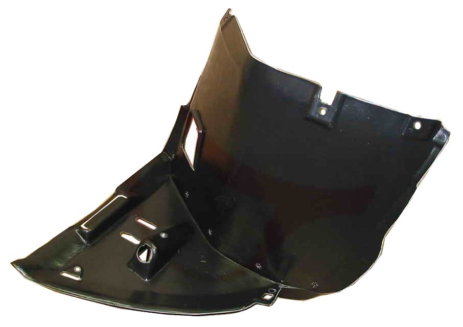 Protector del paso de rueda delantero, sección delantera — BMW E46 2 puertas (desde 1998) - izquierdo