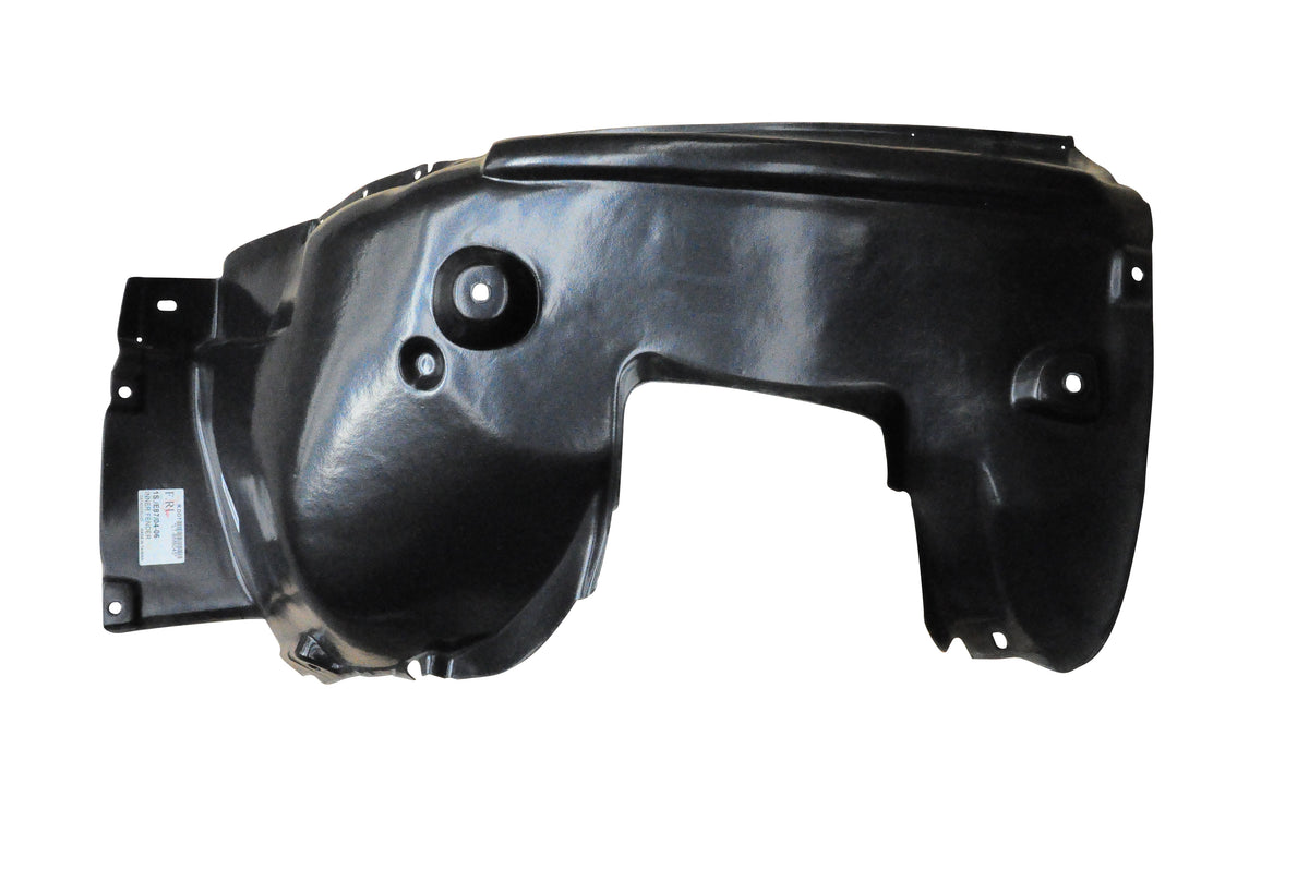 Protector del paso de rueda delantero (sección trasera) — BMW S/1 E87 (desde 2004) - izquierdo