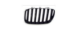 Rejilla cromada y negra — BMW X5 E53 (2004–2006) - izquierdo