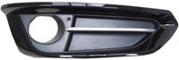 Rejilla del parachoques delantero con orificios para faros (SPORT) — BMW S/2 F22 COUPE (desde 11/2013) - derecho